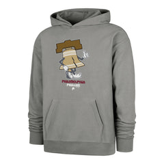 PHILADELPHIA PHILLIES CARTOON '47 FOUNDATION HOOD WOLF GREY