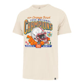 NEBRASKA CORNHUSKERS ORANGE BOWL HISTORY '47 FRANKLIN TEE CREAM