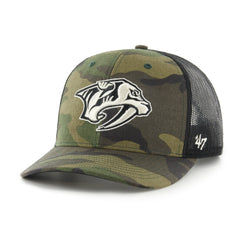NASHVILLE PREDATORS CAMO '47 TRUCKER CAMO