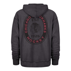 CHICAGO BLACKHAWKS BOOT PATH '47 RAVINE FLEECE HOOD CINDER