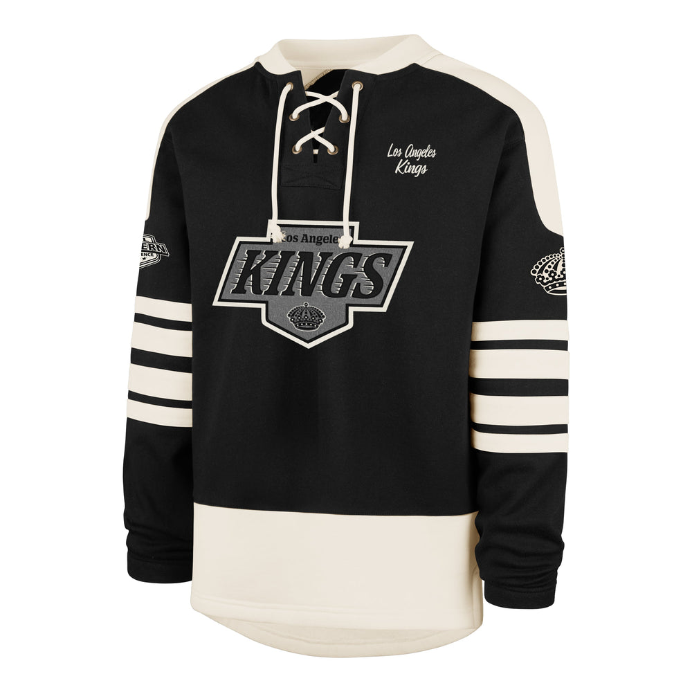 LOS ANGELES KINGS SWEEP CHECK ETERNAL LACER JET BLACK