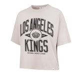 LOS ANGELES KINGS WINDTHROW '47 RAVINE CROP TEE WOMENS MOJAVE