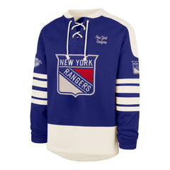 NEW YORK RANGERS SWEEP CHECK '47 ETERNAL LACER ROYAL