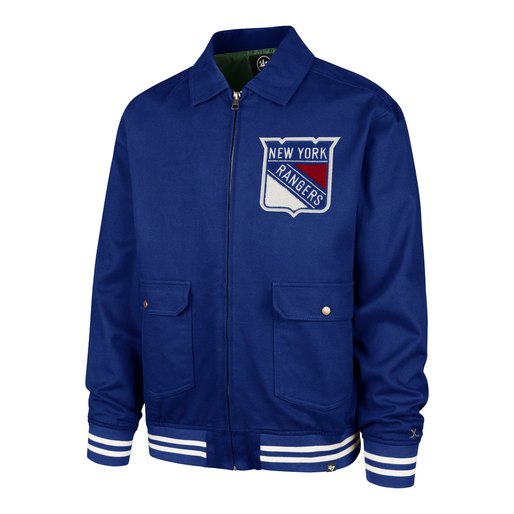 NEW YORK RANGERS HADDEY '47 HOMESTEAD JACKET ROYAL