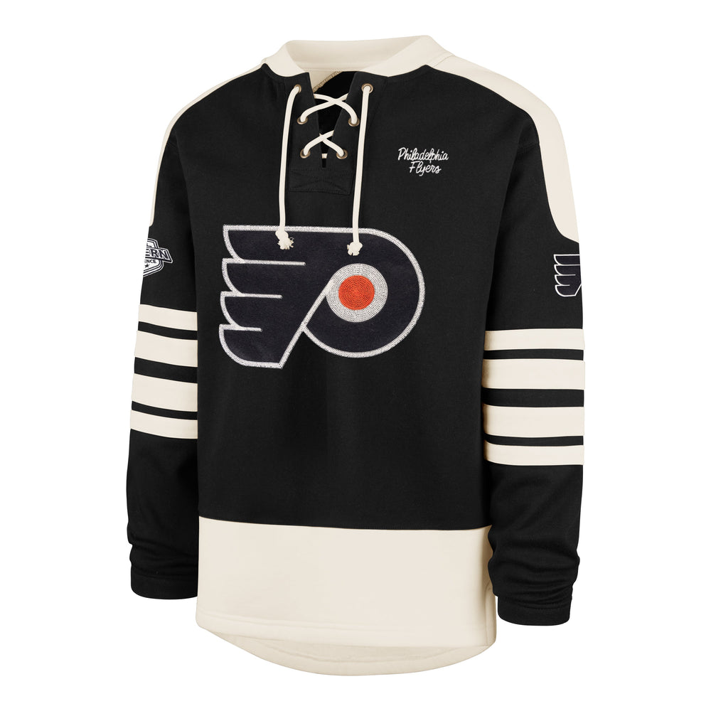 PHILADELPHIA FLYERS SWEEP CHECK '47 ETERNAL LACER JET BLACK