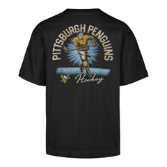 PITTSBURGH PENGUINS GAME ON '47 FOUNDATION TEE BLACK
