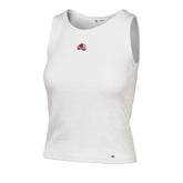 COLORADO AVALANCHE SKYHOOK '47 BABY RIB TANK WOMENS SANDSTONE