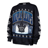 TORONTO MAPLE LEAFS GO BIG '47 OVERSIZED CREW WOMENS FALL NAVY