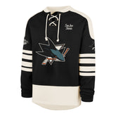 SAN JOSE SHARKS SWEEP CHECK '47 ETERNAL LACER JET BLACK