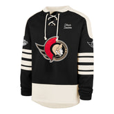 OTTAWA SENATORS SWEEP CHECK '47 ETERNAL LACER JET BLACK