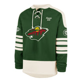 MINNESOTA WILD SWEEP CHECK '47 ETERNAL LACER DARK GREEN