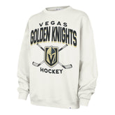 VEGAS GOLDEN KNIGHTS ARCH CLOUD '47 OVERSIZED CREW WOMENS SANDSTONE