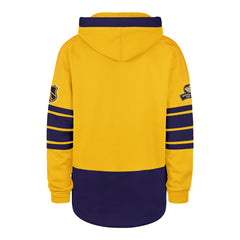 OLD TIME HOCKEY LOS ANGELES KINGS VINTAGE PUCK DROP DUAL '47 HERITAGE LACER GALLEY GOLD