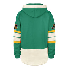 OLD TIME HOCKEY MINNESOTA NORTH STARS / DALLAS STARS VINTAGE PUCK DROP DUAL '47 HERITAGE LACER KELLY