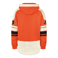 OLD TIME HOCKEY PHILADELPHIA FLYERS VINTAGE PUCK DROP DUAL '47 HERITAGE LACER ORANGE