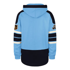 OLD TIME HOCKEY PITTSBURGH PENGUINS VINTAGE PUCK DROP DUAL '47 HERITAGE LACER CAROLINA