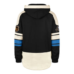 OLD TIME HOCKEY TAMPA BAY LIGHTNING VINTAGE PUCK DROP DUAL '47 HERITAGE LACER JET BLACK