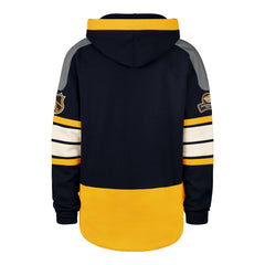 OLD TIME HOCKEY NASHVILLE PREDATORS VINTAGE PUCK DROP DUAL '47 HERITAGE LACER FALL NAVY