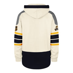 OLD TIME HOCKEY NASHVILLE PREDATORS VINTAGE PUCK DROP DUAL '47 HERITAGE LACER CREAM