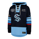 OLD TIME HOCKEY SEATTLE KRAKEN PUCK DROP DUAL '47 HERITAGE LACER FALL NAVY