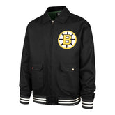 BOSTON BRUINS VINTAGE HADDEY '47 HOMESTEAD JACKET BLACK