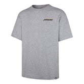 PITTSBURGH PENGUINS VINTAGE HISTORY LOCK '47 FOUNDATION TEE QUARTZ GREY