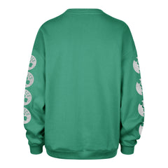 BOSTON CELTICS GO BIG '47 OVERSIZED CREW WOMENS KELLY