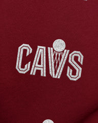 CLEVELAND CAVALIERS GO BIG '47 OVERSIZED CREW WOMENS CARDINAL