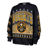 DENVER NUGGETS GO BIG '47 OVERSIZED CREW WOMENS FALL NAVY