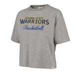 GOLDEN STATE WARRIORS PIVOT DROP NEEDLE '47 CITY TEE WOMENS SLATE GREY
