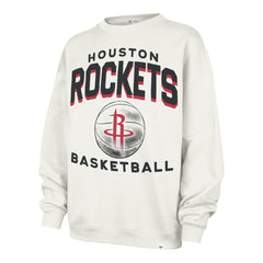 HOUSTON ROCKETS ARCH CLOUD '47 OVERSIZED CREW WOMENS SANDSTONE