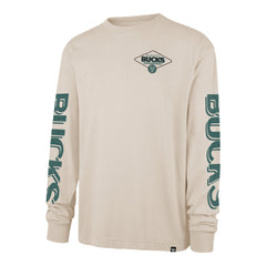 MILWAUKEE BUCKS CAIRN '47 RAVINE FOUNDATION LONG SLEEVE TEE MOJAVE