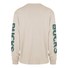 MILWAUKEE BUCKS CAIRN '47 RAVINE FOUNDATION LONG SLEEVE TEE MOJAVE