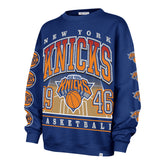 NEW YORK KNICKS GO BIG '47 OVERSIZED CREW WOMENS ROYAL