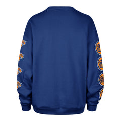 NEW YORK KNICKS GO BIG '47 OVERSIZED CREW WOMENS ROYAL