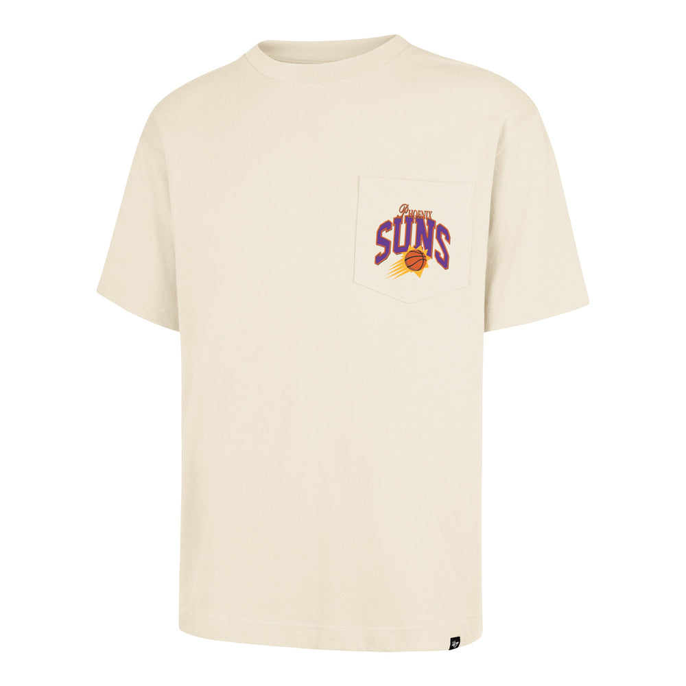 PHOENIX SUNS BACK DOOR POCKET '47 FOUNDATION TEE CREAM