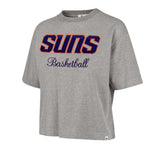 PHOENIX SUNS PIVOT DROP NEEDLE '47 CITY TEE WOMENS SLATE GREY