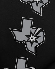 SAN ANTONIO SPURS GO BIG '47 OVERSIZED CREW WOMENS JET BLACK