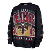 NEW ORLEANS PELICANS GO BIG '47 OVERSIZED CREW WOMENS FALL NAVY