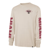 MIAMI HEAT CAIRN RAVINE '47 FOUNDATION LONG SLEEVE TEE MOJAVE