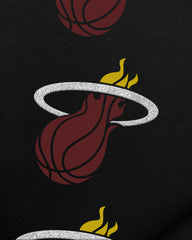 MIAMI HEAT GO BIG '47 OVERSIZED CREW WOMENS JET BLACK