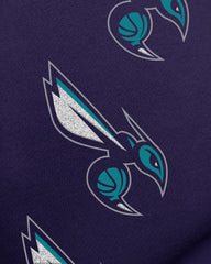 CHARLOTTE HORNETS GO BIG '47 OVERSIZED CREW WOMENS PURPLE