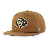 COLORADO BUFFALOES CARHARTT '47 CAPTAIN RL RELAXED FIT BROWN