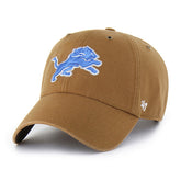 DETROIT LIONS CARHARTT '47 CLEAN UP BROWN