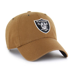 LAS VEGAS RAIDERS CARHARTT '47 CLEAN UP BROWN