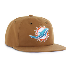 MIAMI DOLPHINS CARHARTT '47 CAPTAIN RL RELAXED FIT BROWN