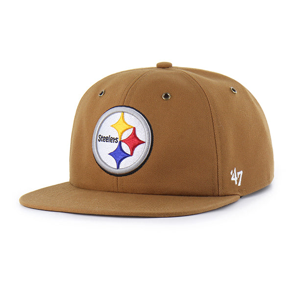 PITTSBURGH STEELERS CARHARTT '47 CAPTAIN RL RELAXED FIT BROWN