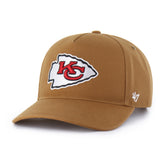 KANSAS CITY CHIEFS CARHARTT '47 HITCH RF RELAXED FIT BROWN