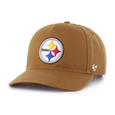 PITTSBURGH STEELERS CARHARTT '47 HITCH RF RELAXED FIT BROWN