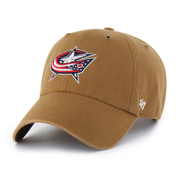 COLUMBUS BLUE JACKETS CARHARTT '47 CLEAN UP BROWN